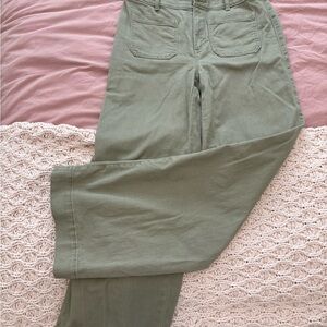 Loft olive Green Women's Jeans
